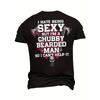 European Sizes Plus Size Men's T-Shirt Hammer Skull