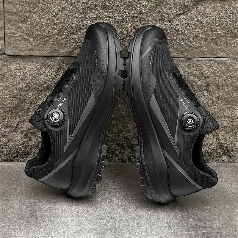 Men's shoes sports shoes spring thick-soled mesh walking breathable lightweight casual outdoor running shoes