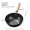 Shibazi Zuo Refined Iron Non-Stick Stir-Fry Pan & Steamer Set