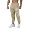 Men Sport Pants Drawstring Elastic Waist with Pockets Printing Joggers Loose Ankle-banded Solid