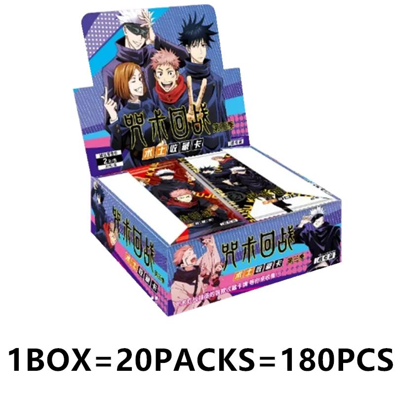 Jujutsu Kaisen Karetní Kouzelnické Karty Gojo Satoru Fushiguro Megumi Itadori Yuji Karty Anime Sběratelské Karty Hračka Dárek