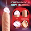Realistic Squirting Dildo Water Ejaculating Big Penis Soft Skin Feel Spray Suction Cup Masturbator Anal Toy Sex Toy For Women 18
