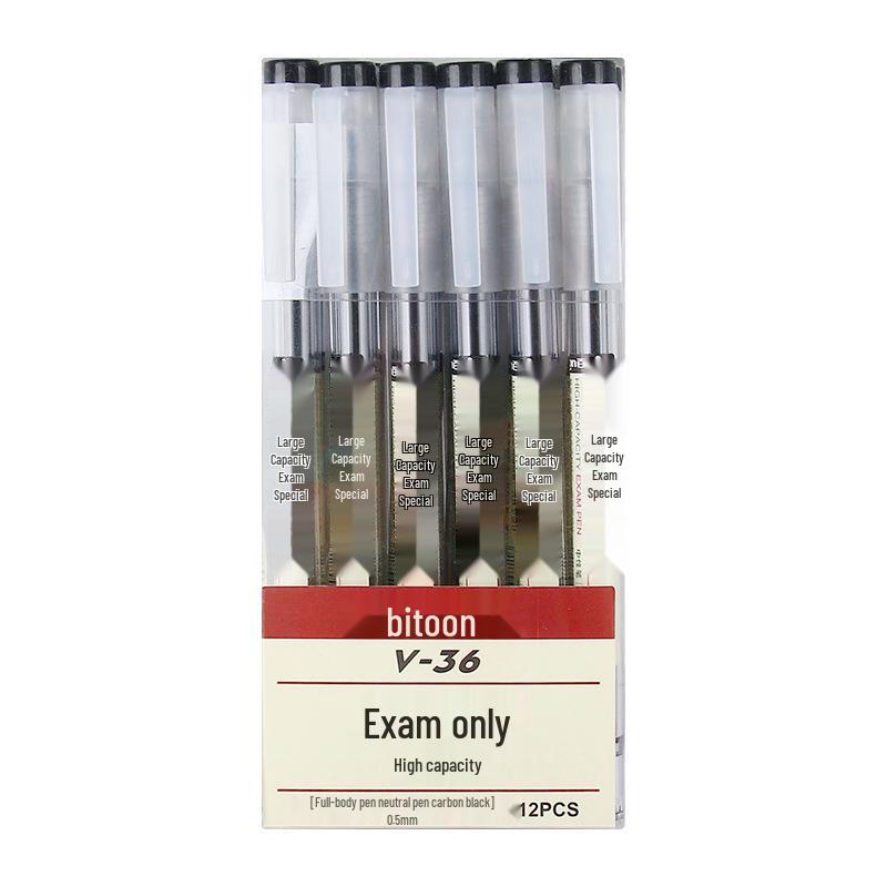 

Baitong V36 Neutral Large Capacity Quick-Drying 0.5mm Gel Pen Refill - Exam & Office Signature Pen 0.5mm