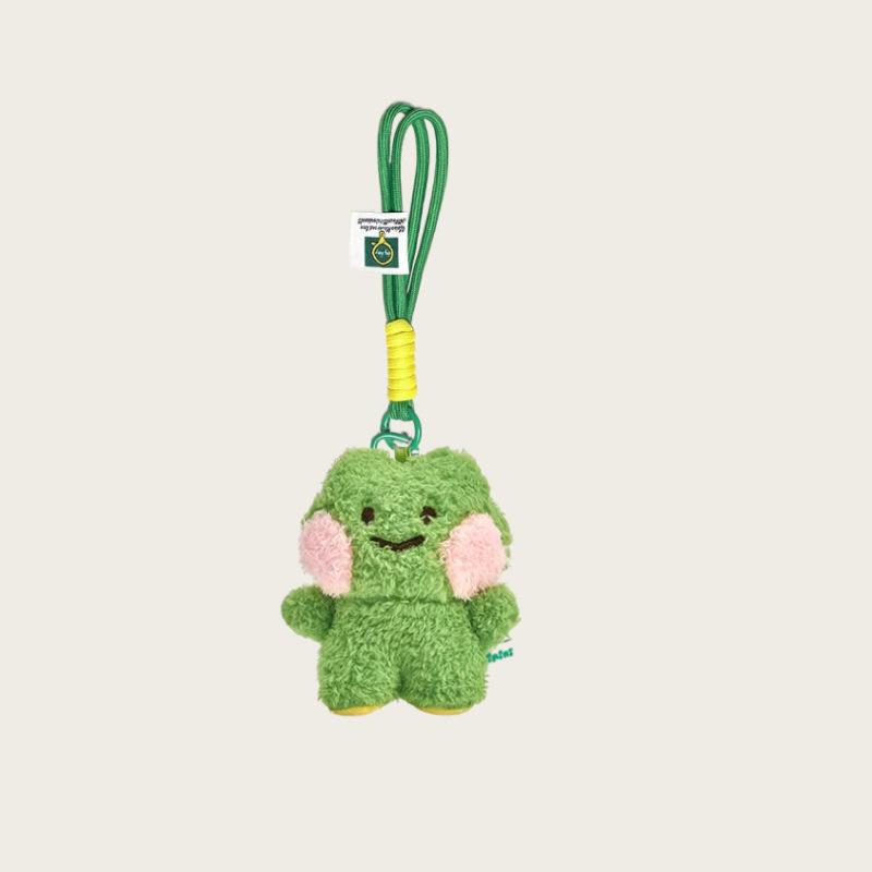 Cute Plush Doll Gift Bag Pendant Frog Bear Rabbit Minini Series Mini Doll Keychain