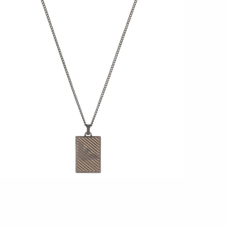 EMPORIO ARMANI Stainless Steel Necklaces Men's Silver EGS3239060NLPNLC