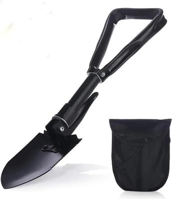 Faltbare Campingschaufel mit Aufbewahrungstasche, Notfallschaufel, multifunktionale Outdoor-Gartengeräte