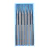 6pcs Silver Miniature Drill Thin Set Carving Bits Professional Jewelry Making Tool Wood Carving
