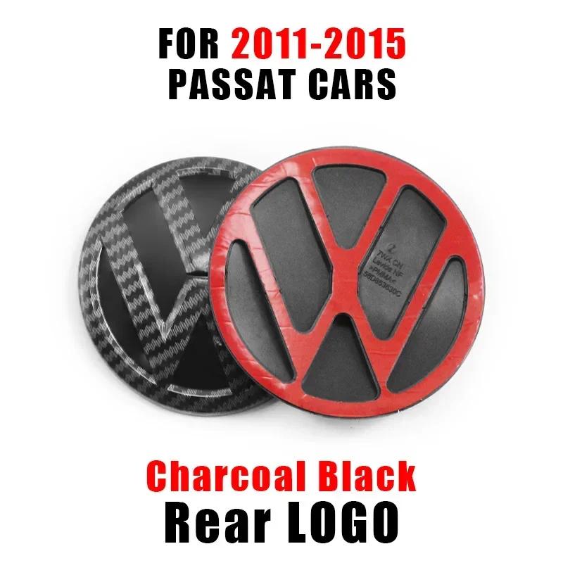 1Pcs 135mm 113mm Volkswagen Car Logo Front Bonnet Hood Rear Tail Trunk Emblem Accessories For VW Passat 2011 2012 2013 2014 2015