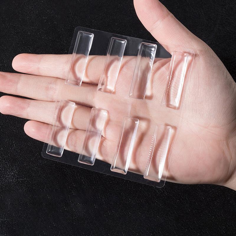 Clear Anti-Collision Door Handle Protectors, No-Scratch Silicone Anti-Slip Door Stickers, Soundproof Door Pads