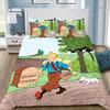 Duvet Cover Pillowcase Bedding Set The Adventures of Tintins Adult Boy Girl Bedroom Decoration Children Gift Single Double Large