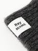 Ray Beams Cashmere Fingerless Gloves, 2025 Autumn/Winter Collection, Women's, Charcoal Grey, One Size