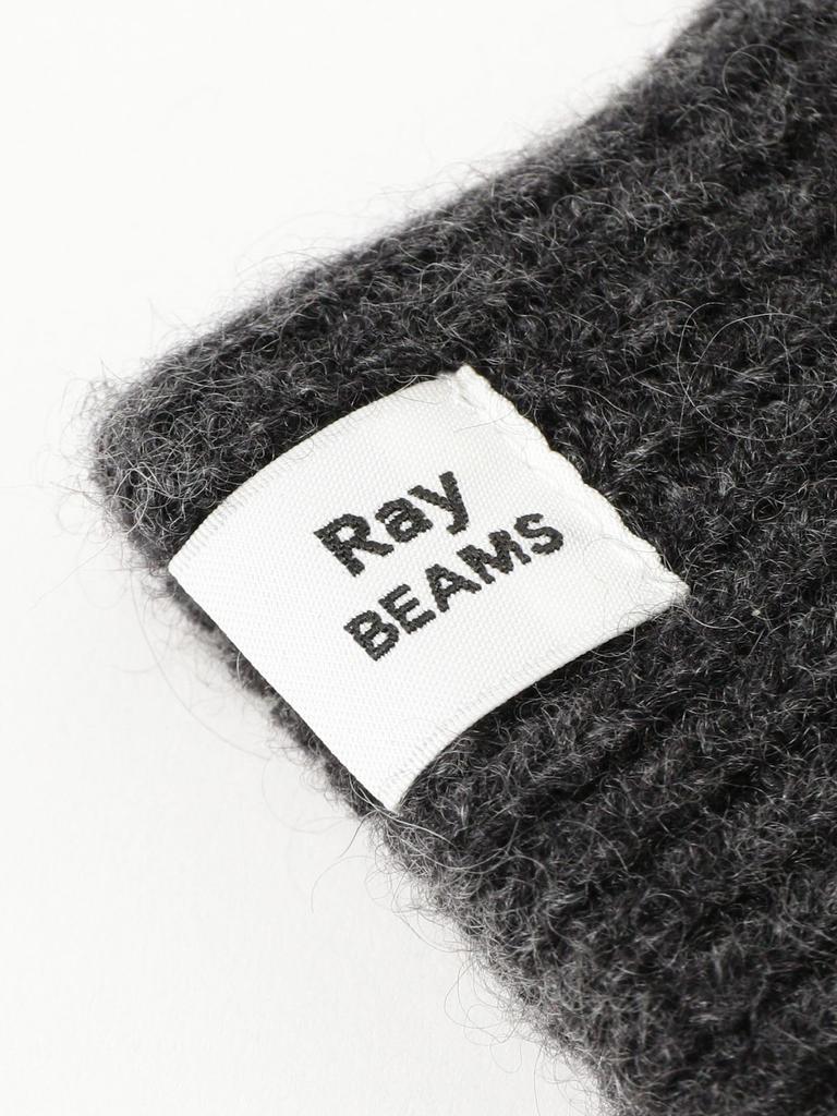 Ray Beams Cashmere Fingerless Gloves, 2025 Autumn/Winter Collection, Women's, Charcoal Grey, One Size