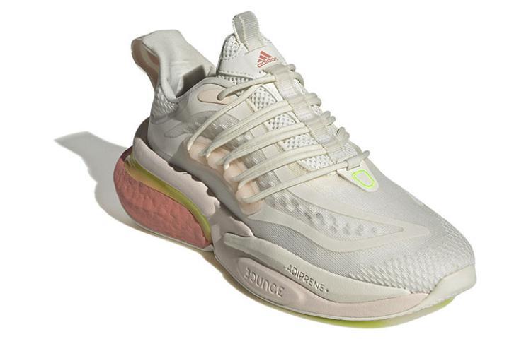Adidas Alphaboost V1 Off White Wonder Clay Lucid Lemon Women's IE9730