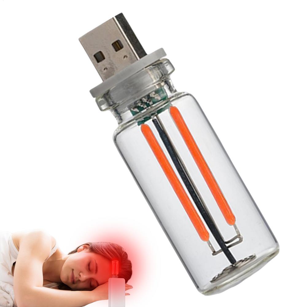 Retro USB LED Car Interior Atmosphere Filament Touch Dimming Bulb Automotive Interface Charging Night Lights