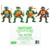 NECA Teenage Mutant Ninja Turtles Classic 4-Inch Action Figures 4-Pack Set
