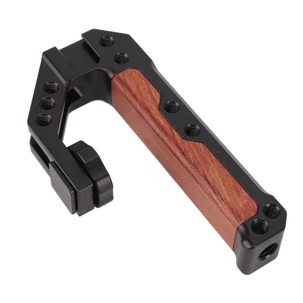 Camera Cage Top Handle with 14in 38in Screw Holes with 3 Cold Shoe Adapters CNC Machining Non