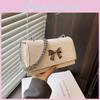 Chic Street Style Chain Shoulder Bag Fashion Trendy Small Square Bag For Women