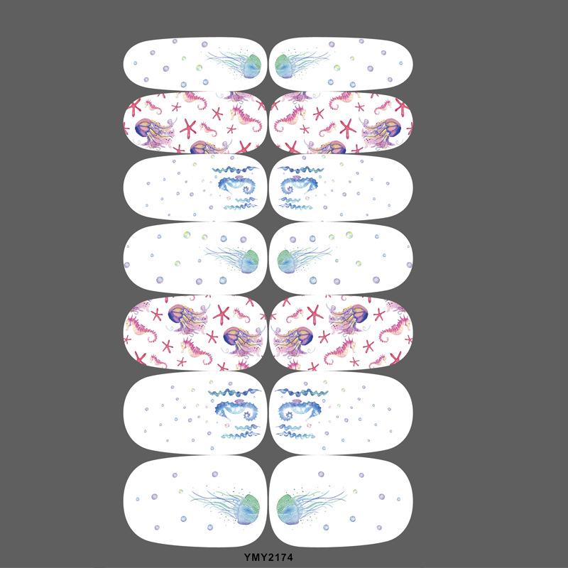 Summer Style Nail Art Stickers YMY2169-2180