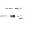 Ligting To Type-C Connecter Adapter for Apple Pencil 1st Generation Bluetooth-Compatible Stylus Pen Charger Converter