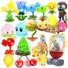 1 Stück PLANTS VS ZOMBIES 2 PVZ Actionfigur Schießlicht Sound Modell Schneeerbsen-Schießer Pflanzen Spiel Elektrisches Spielzeug Geschenk für Kind