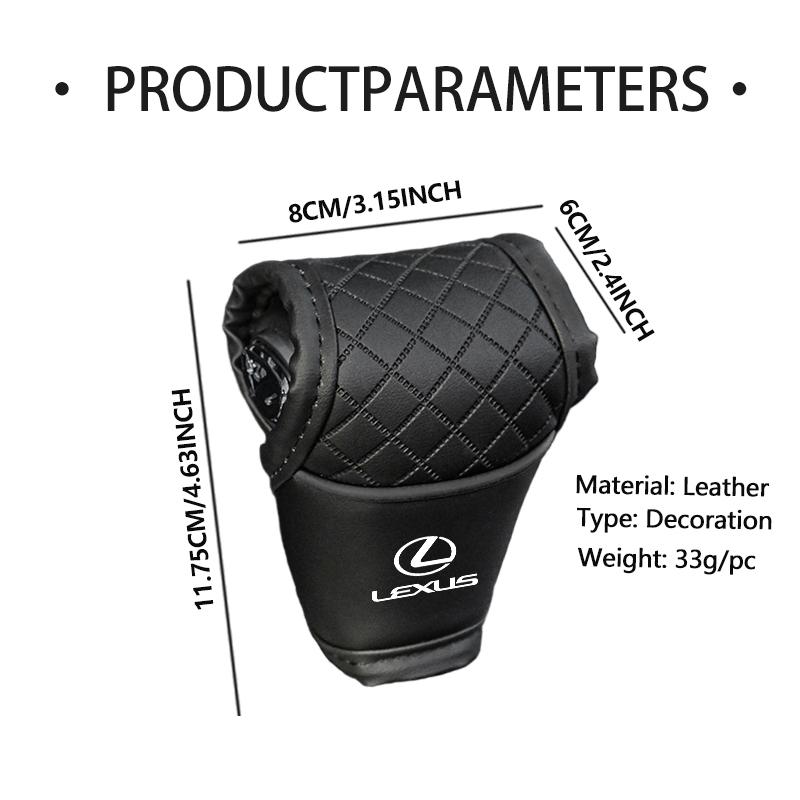 For Lexus Car Center Console Gear Shift Knob Protection Cover Handle Case UX250h RX450h RX300 GX470 CT200h RX400h NX300h RX350EE4
