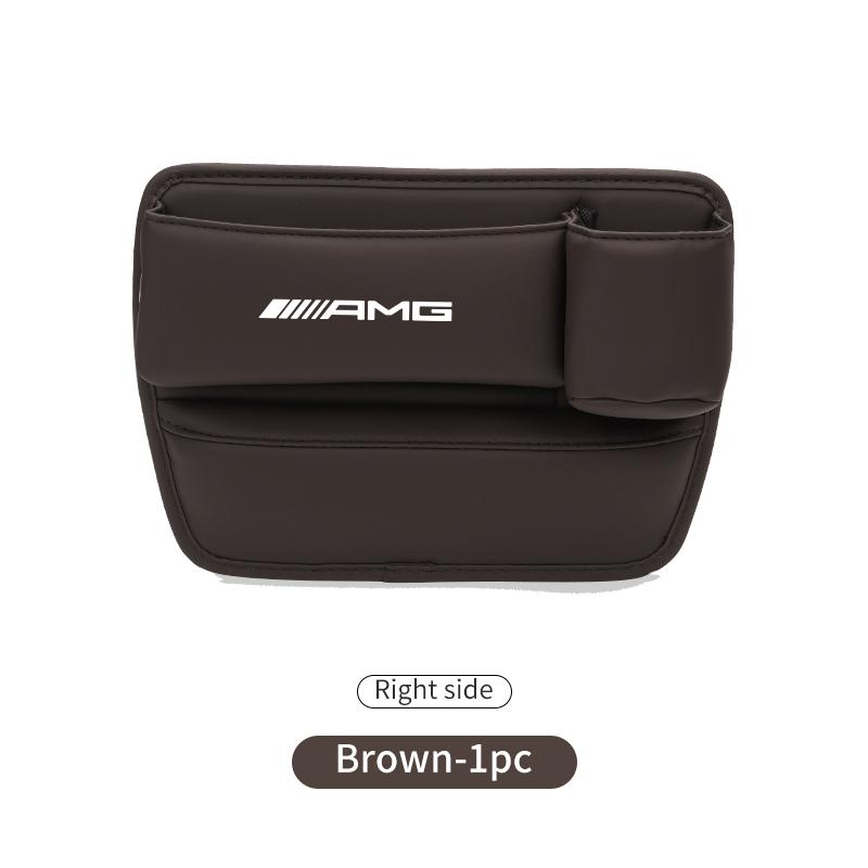 AQ21-Riempitivo per Spazio Sedile Auto Universale Scatola Portaoggetti Con Portabicchieri Per Mercedes Benz AMG C180 C300 W124 W176 W177 C200 C260 GLC CLE CLA