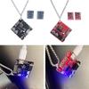 Cyberpunkový náhrdelník Disco Hip Hop náhrdelník pro ženy Harajuku Elektronický čip náhrdelník Módní šperky Přívěsky Estetický