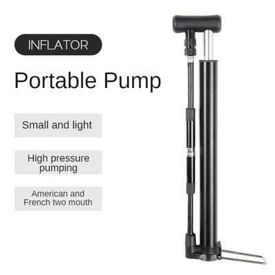 Cilindro gonfiabile per bicicletta portatile neutro in lega di alluminio per bicicletta da montagna, pedana da basket, mini cilindro gonfiabile