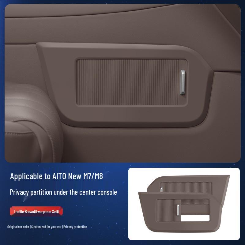 AITO M7/M8 Center Console Privacy Divider Roller - Car Interior Decoration Accessory