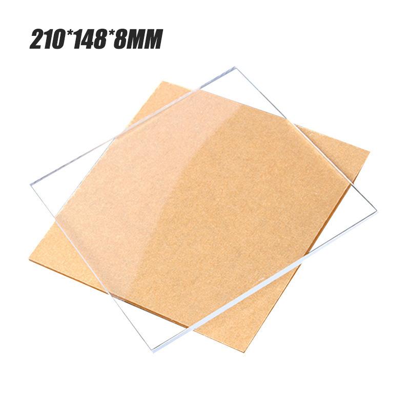 2/3/5/6/8/10/12 fogli di plexiglass trasparente acrilico per progetti di esposizione fai da te e artigianato fogli di plexiglass colorati all'ingrosso