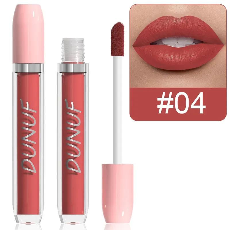 25 Farben samtig matter Lippenstift, flüssig, wasserfest, sexy rote Matte Lip Glaze, Antihaft-Halloween-Make-up, verblasst nicht leicht, Lipgloss
