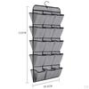30 Large Pockets Dual Sided Hanging Shelves Organiser