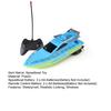 Speedboat Toy Remote Control Battery-operated Powerful Motor Realistic Looking Smooth Edge Entertainment Burr Free RC Boat Toy Speedboat Model