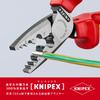 KNIPEX Insulated Crimping Pliers for End Sleeves 9778-180