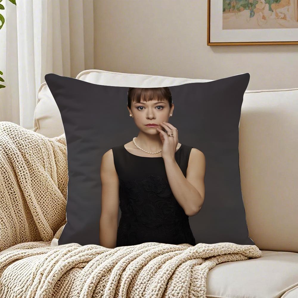 Hollywood Actress AAlison Hendrix Cushion Cover Pillowcase Antidustmite living Room Sofa Decor Cushion Room