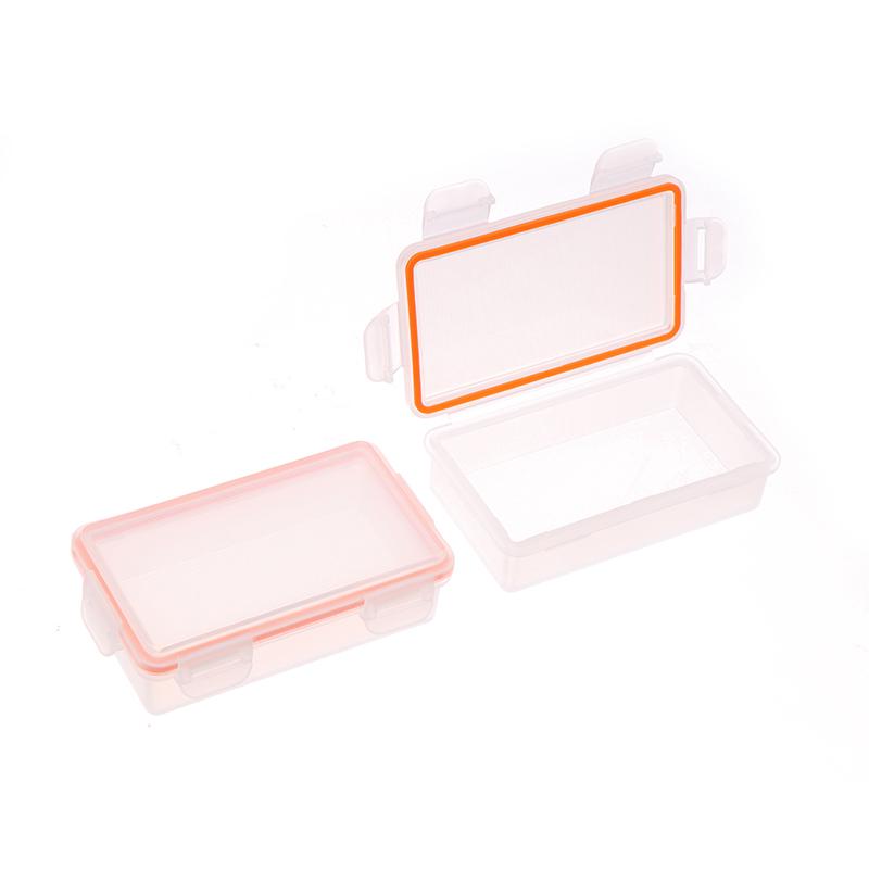 18650 Wasserdichtes Batteriefach 2 Steckplätze Mit Clip Weiß Hartplastik Batterieaufbewahrungshalter Behälter Wasserdichte Boxen