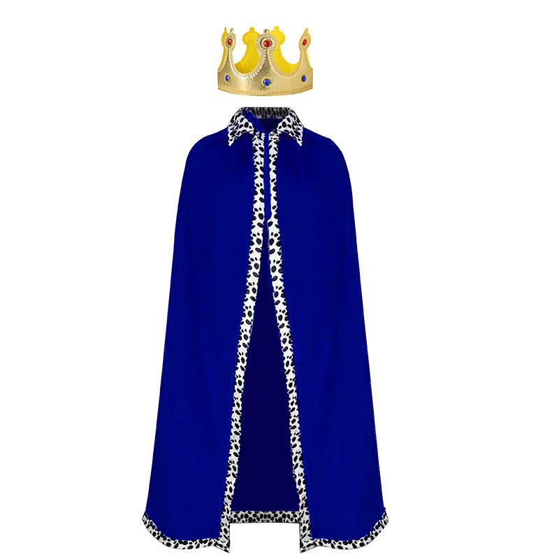 Children's Halloween King Crown & Scepter Cosplay Props