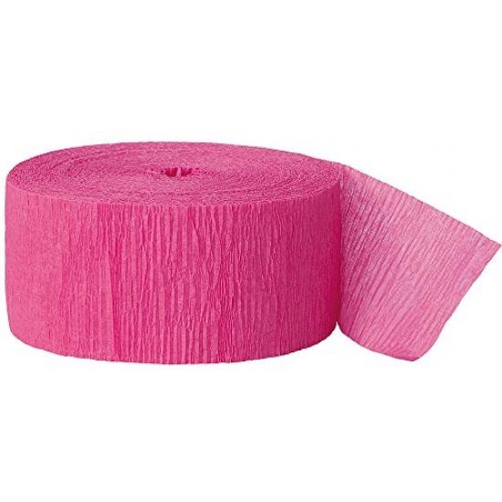7 Rouleaux Papier Crépon Arc-en-Ciel - 25m X 4.5cm - Déco Fête Mariage Anniversaire