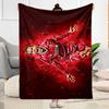 Dynamic Football Celebration Blanket Soft & Cozy Perfect for Picnics Seaside Couch All-Season Use Modern Style