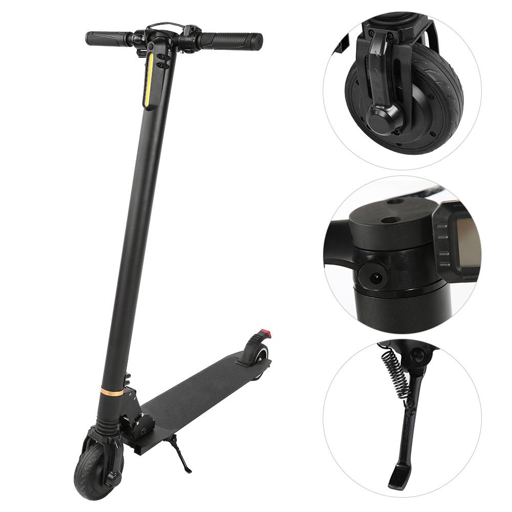 5.5 inch Foldable Adult Electric Scooter with LED Headlight Li Ion Battery