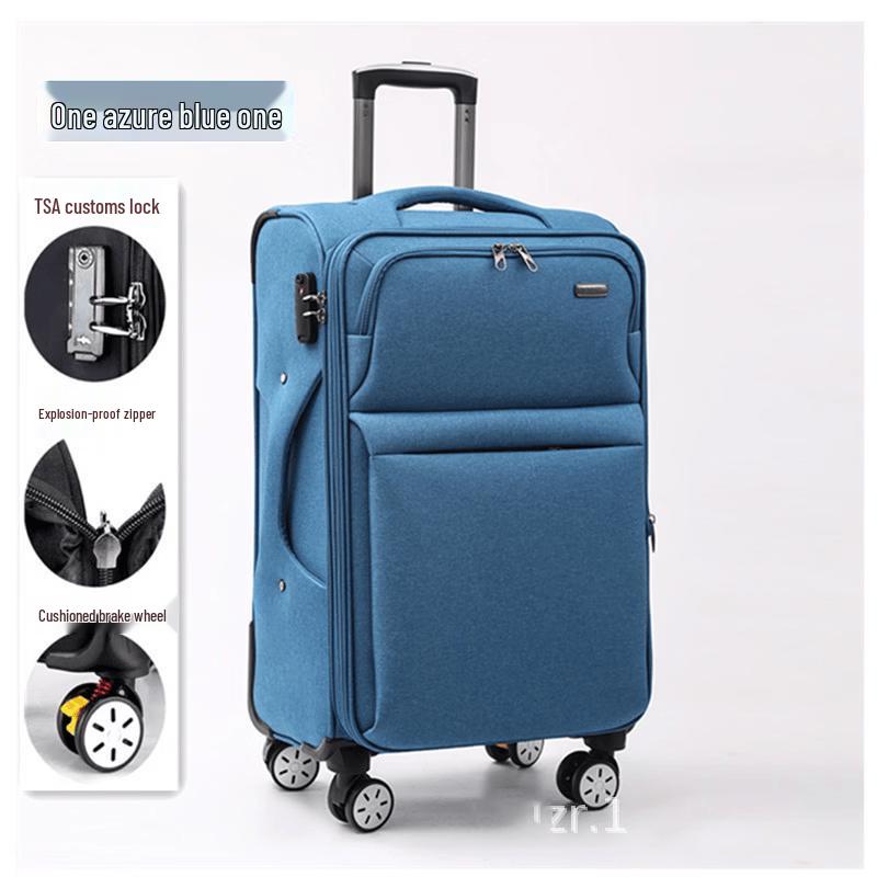 OKD 24-inch Durable Oxford Cloth Travel Suitcase