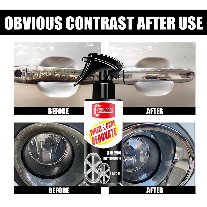 Motorcycle chain cleaning kit Rust Remover Spray For Cars And Metal Items -Specialized For Removing Iron Oxide Layers And Iron P
