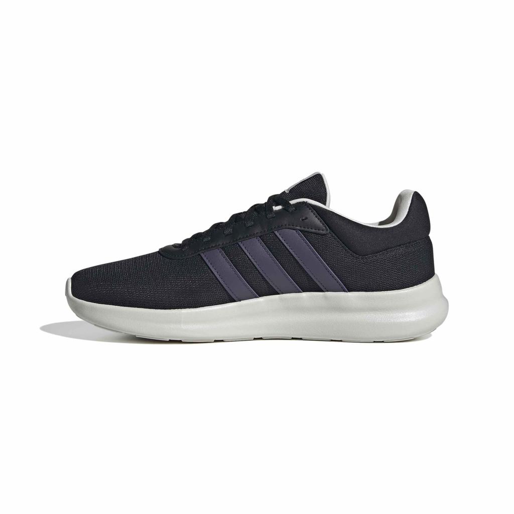 Adidas Light Racer Unisex Core One Size cm 4.0 Sneakers, Adult, NLD67, Black/Aurora Plum/Grey (JR8543), 26.0