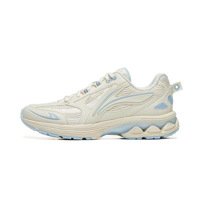 Li Ning Fuyiao 2.0 Klasik Retro Çift Yastıklama Dengeleyici Destek Şok Emici Kaymaz Aşınmaya Dayanıklı Hafif Düşük Bilekli Koşu Ayakkabısı ARXU002-9
