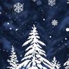 Christmas Party Glass Decorations White Winter Forest Window Static Sticker Waterproof PVC Snow Scene Wall Decals Decal Silhouette Art for
