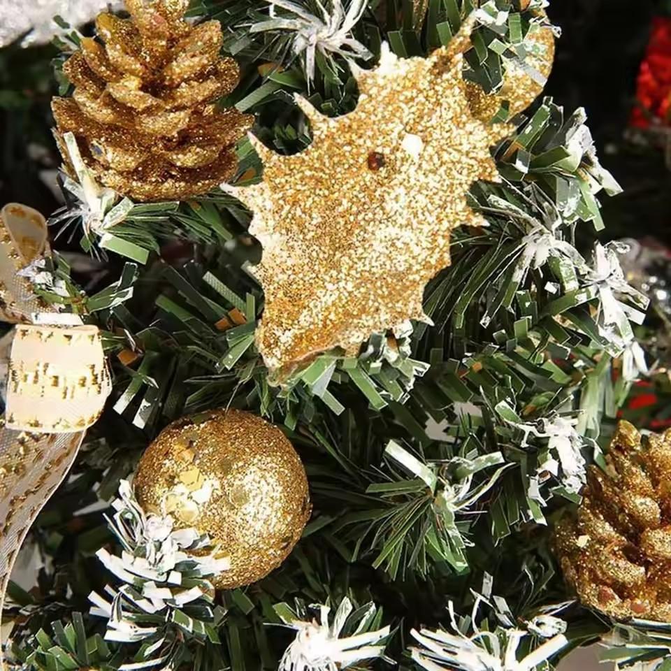 Christmas Tree Decorations Children DIY Handicraft Home Bedroom Party 20/30/40cm Artificial Christmas Tree 2025 New Year Gift
