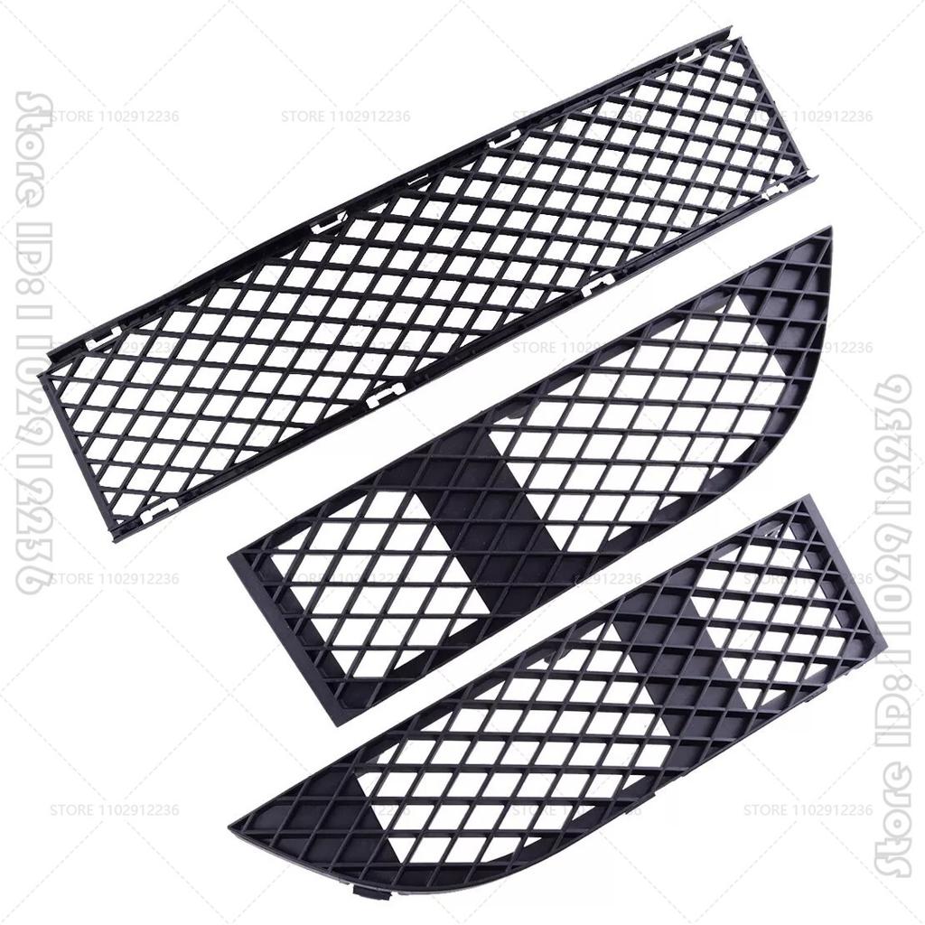 for 2003-2008 E65 E66 BMW 750i 750Li 760i 760Li Alpina B7 Front Bumper Grill Grilles Mesh 51117135563 51117135564 51117135573
