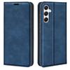 For Samsung Galaxy A35 5G Skin Touch Feeling Case PU Leather Magnetic Auto-absorbed Phone Cover