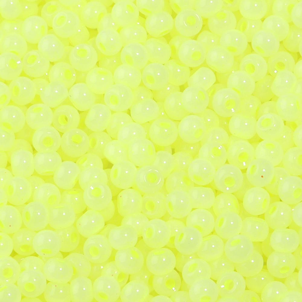 

40g/bag 4mm Cat Eye Glass Rice Beads Colorful Spacer Beads For DIY Handmade Charms Bracelets Necklaces Accessories Round Beads жовтий