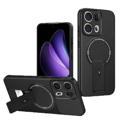 Husă cu Suport Armură Magnetică Rezistentă la Șocuri Pentru OPPO Reno 13 13F Reno13 Pro Reno13F 5G Magsafe Încărcare Wireless